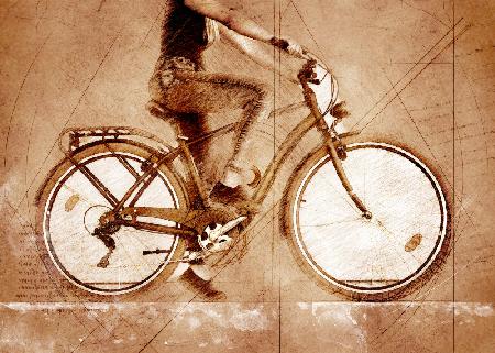 Cycling sport art 50