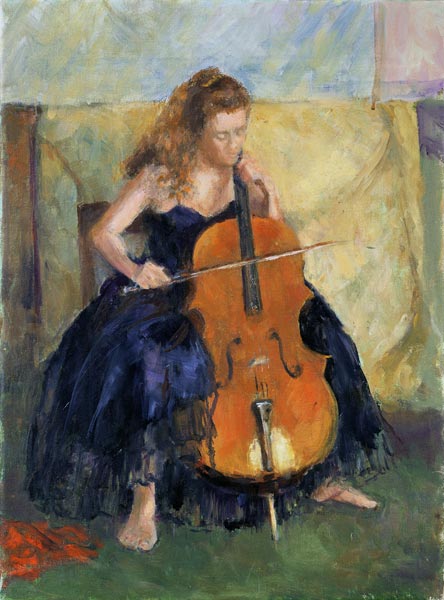 The Cello Player, 1995  from Karen  Armitage