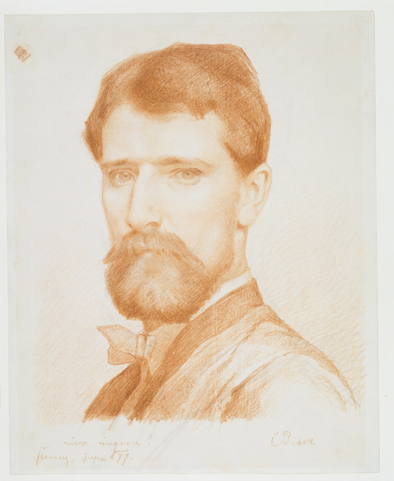 Self-portrait from Karl von Pidoll