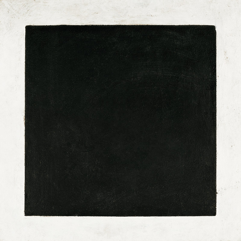 Black square (2 Version) from Kazimir Severinovich Malewitsch