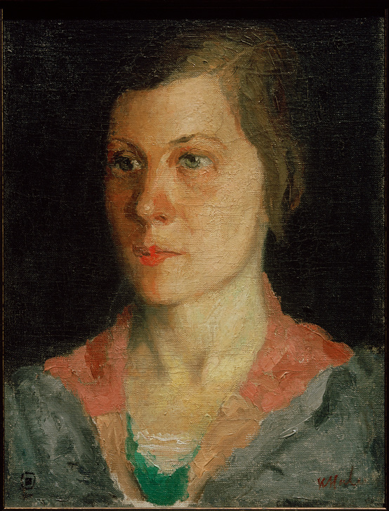 Porträt der Frau des Künstlers, 1933 from Kazimir Severinovich Malewitsch