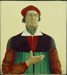 Kasimir Malevich / Self portrait / 1933
