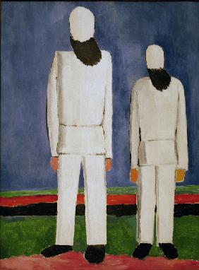K.Malevich / Two Male Figures / 1928/32