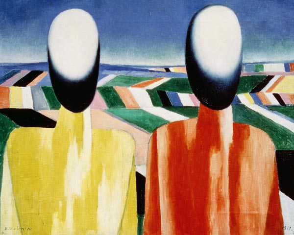 Malevich / Two Peasants / 1928/32 from Kazimir Severinovich Malewitsch
