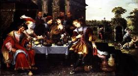 Lazarus at the Rich Man's Table