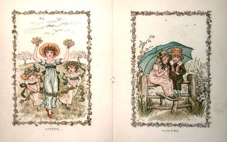 Spring and Summer from Kate Greenaway