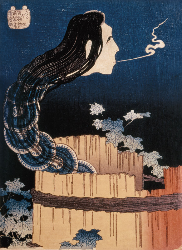 Japanese Ghost from Katsushika Hokusai