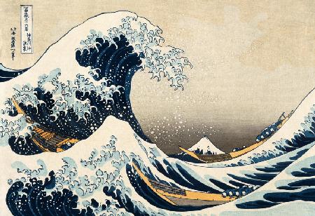 The Great Wave of Kanagawa, from the series ''36 Views of Mt. Fuji'' (''Fugaku s