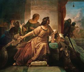 Sagenhafte Königin von Assyrien "Semiramis"