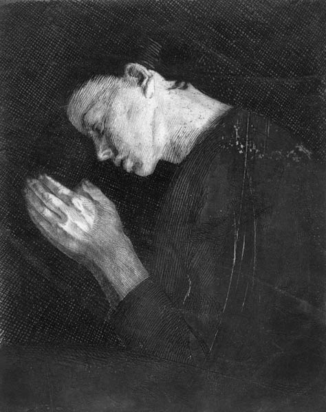 Girl Praying from Käthe Kollwitz