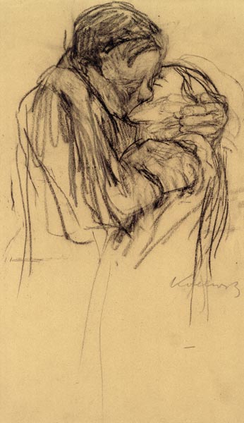 Der Kuss from Käthe Kollwitz