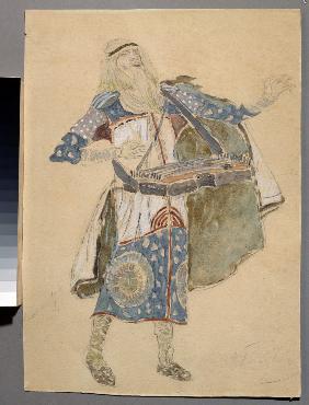 Costume design for the opera Ruslan and Lyudmila by M. Glinka