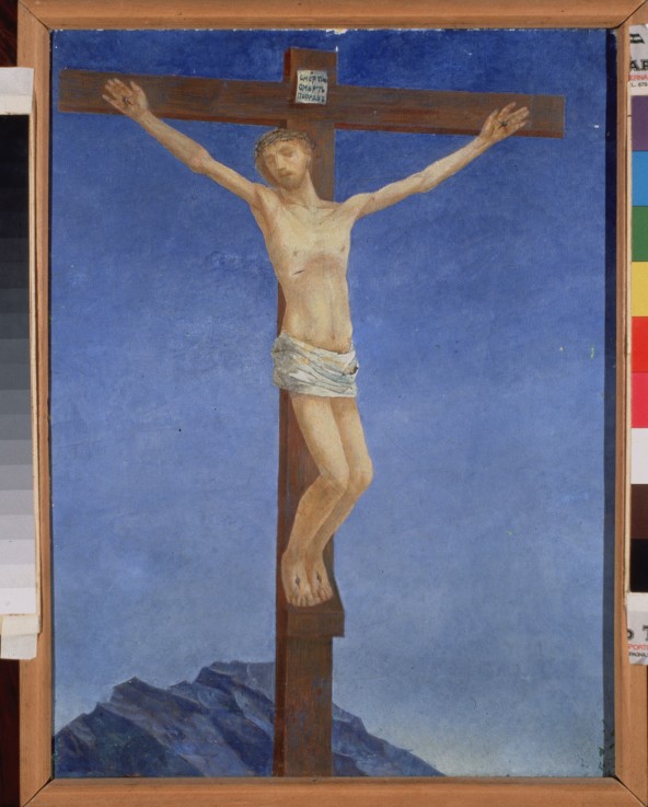 The Crucifixion from Kosjma Ssergej. Petroff-Wodkin