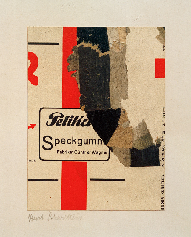 Ohne Titel (Speckgummi) from Kurt Schwitters