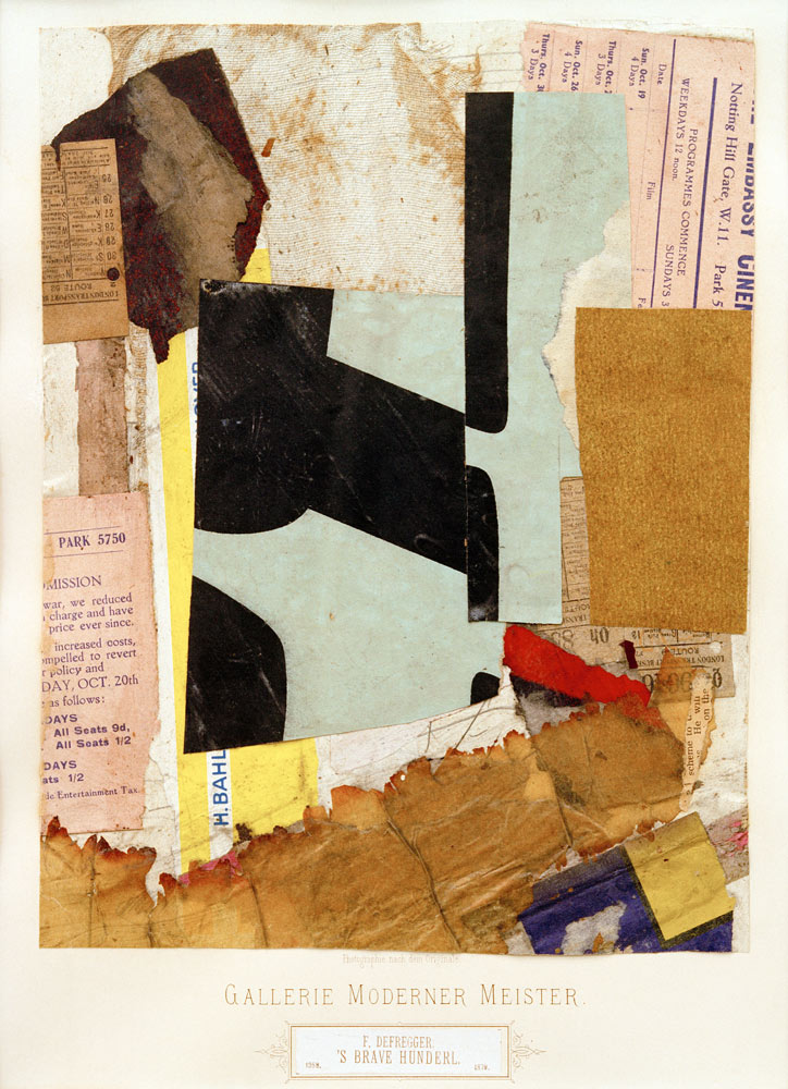 ‘s brave Hunderl from Kurt Schwitters