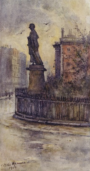 Statue of Pitt, Hanover Square from Lady Victoria Marjorie Harriet Manners
