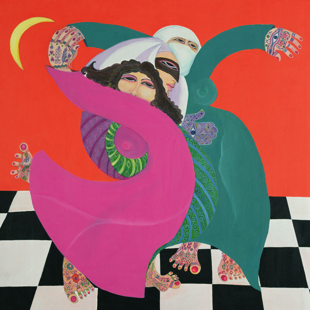 The Zar I, 1992 (acrylic on canvas)  from Laila  Shawa