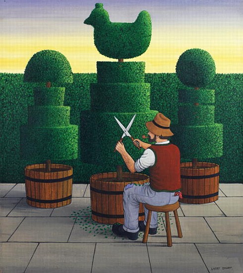 The Gardener, 1986 (acrylic on linen)  from Larry  Smart