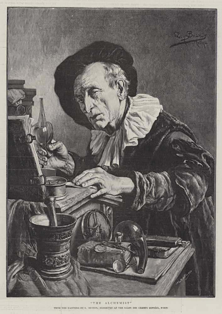 The Alchemist from Leon Brunin