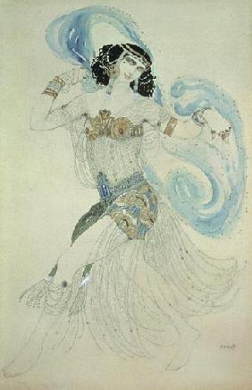 Costume design for Salome in ''Dance of the Seven Veils''