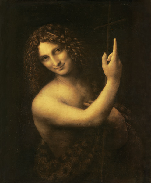 John the Baptist from Leonardo da Vinci