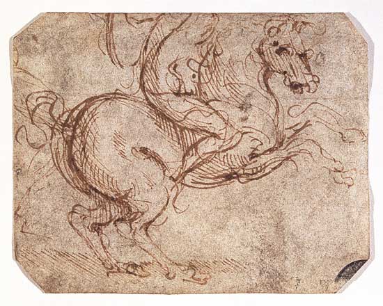 Horse and Cavalier from Leonardo da Vinci