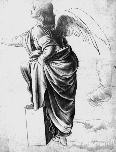 Study of an Angel from Leonardo da Vinci
