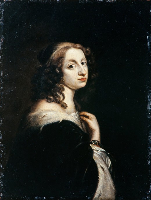 Portrait of Queen Christina of Sweden (1626-1689) from Leonhard Beck