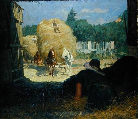 Harvest Time from Leopold Karl Walter von Kalckreuth