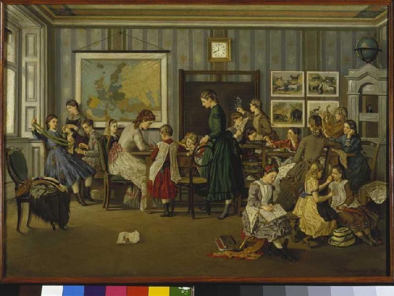 Girl boarding school. from Leopold Schauer