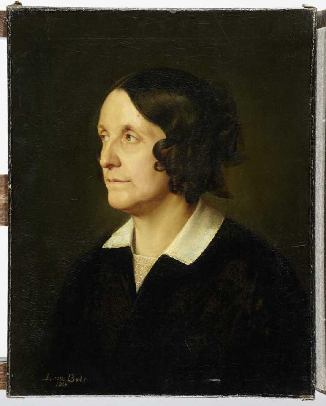 Bildnis Bode (Mutter des Künstlers) from Leopold von Bode