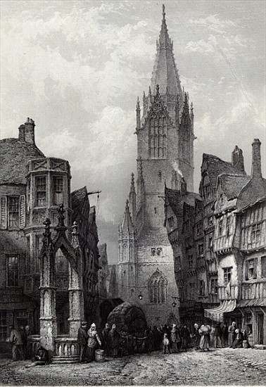 Reutlingen; engraved by J.J. Crew, printed Cassell & Company Ltd. from Lewis John Wood