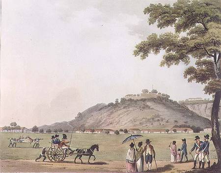 A View of Mount St. Thomas, near Madras, plate 20 from 'Picturesque Scenery in the Kingdom of Mysore from Lieutenant James Hunter