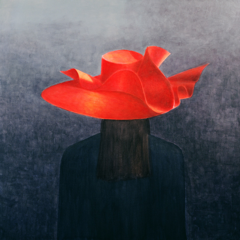 Red Hat, 2004 (acrylic on canvas)  from Lincoln  Seligman