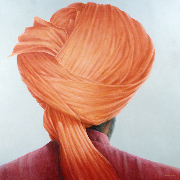 Saffron Turban (oil on canvas)  from Lincoln  Seligman