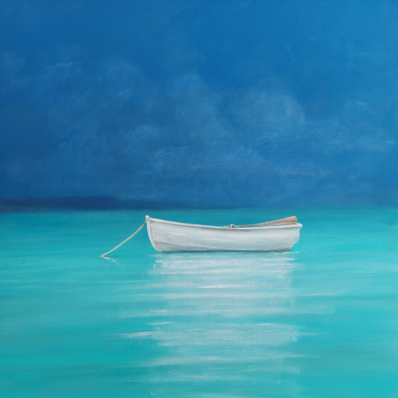 White boat, Kilifi from Lincoln  Seligman