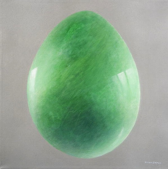 Big Jade Egg from Lincoln  Seligman