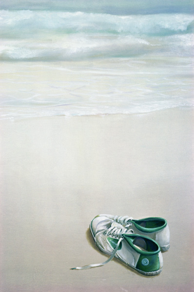 Gym Shoes on Beach  from Lincoln  Seligman