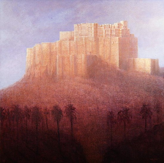 Jodhpur Fort (oil on canvas)  from Lincoln  Seligman