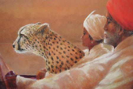 Maharaja, Boy and Cheetah 2