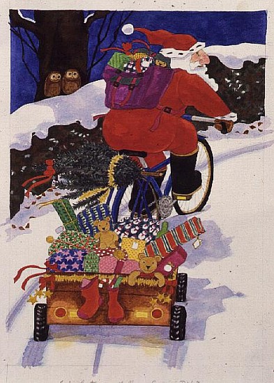Santa''s Bike  from Linda  Benton