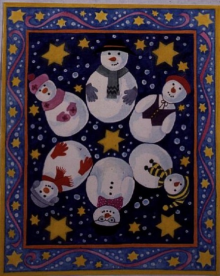Snowman and Stars  from Linda  Benton