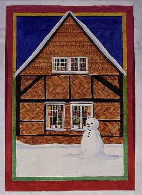 Snowman and Haybourne House