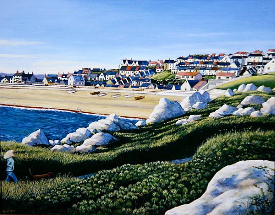 A View of Fortuneswell, 2005 (oil on canvas)  from Liz  Wright