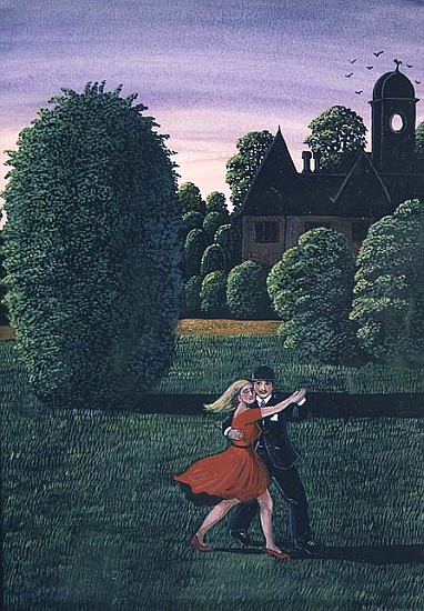 Dancing the Fandango, 1982 (gouache)  from Liz  Wright