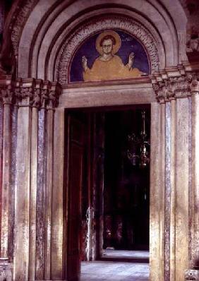 Christ Pantocrator, from the portal tympanum