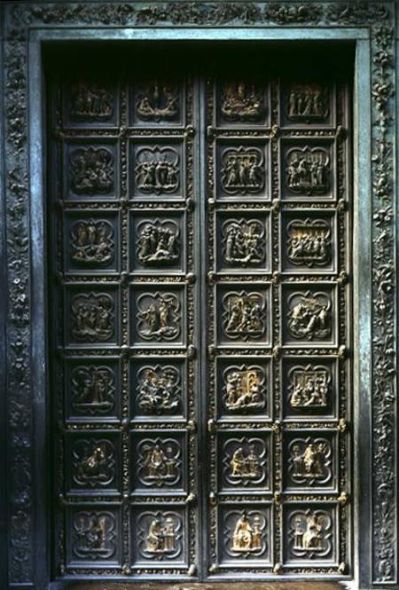 North Doors of the Baptistery of San Giovanni from Lorenzo Ghiberti