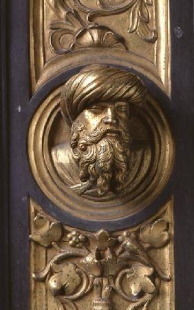 Male head, roundel from the frame of the Gates of Paradise (East doors)
