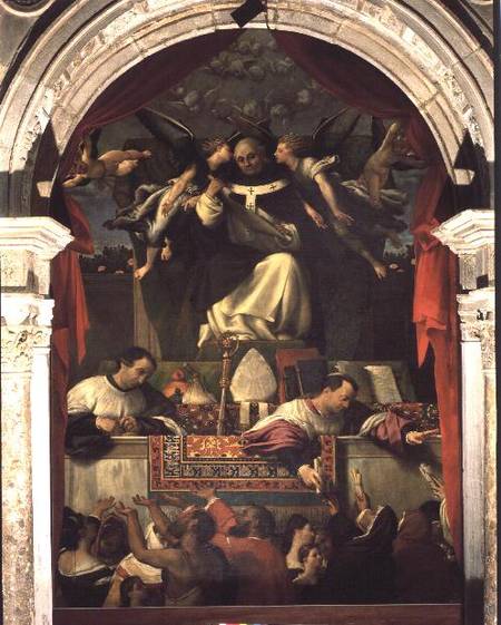 The Charity of St. Anthony from Lorenzo Lotto