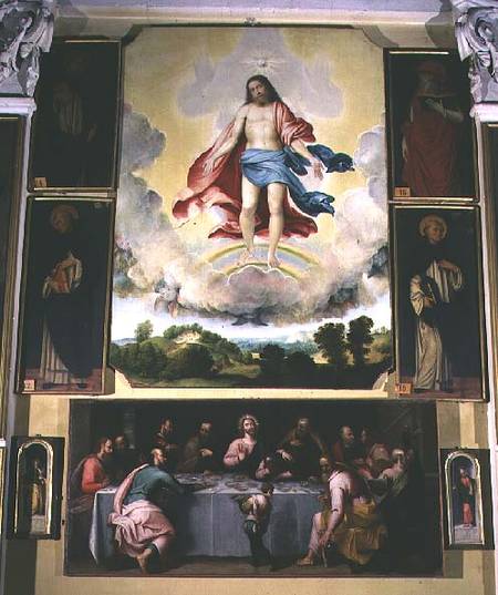 The Holy Trinity from Lorenzo Lotto